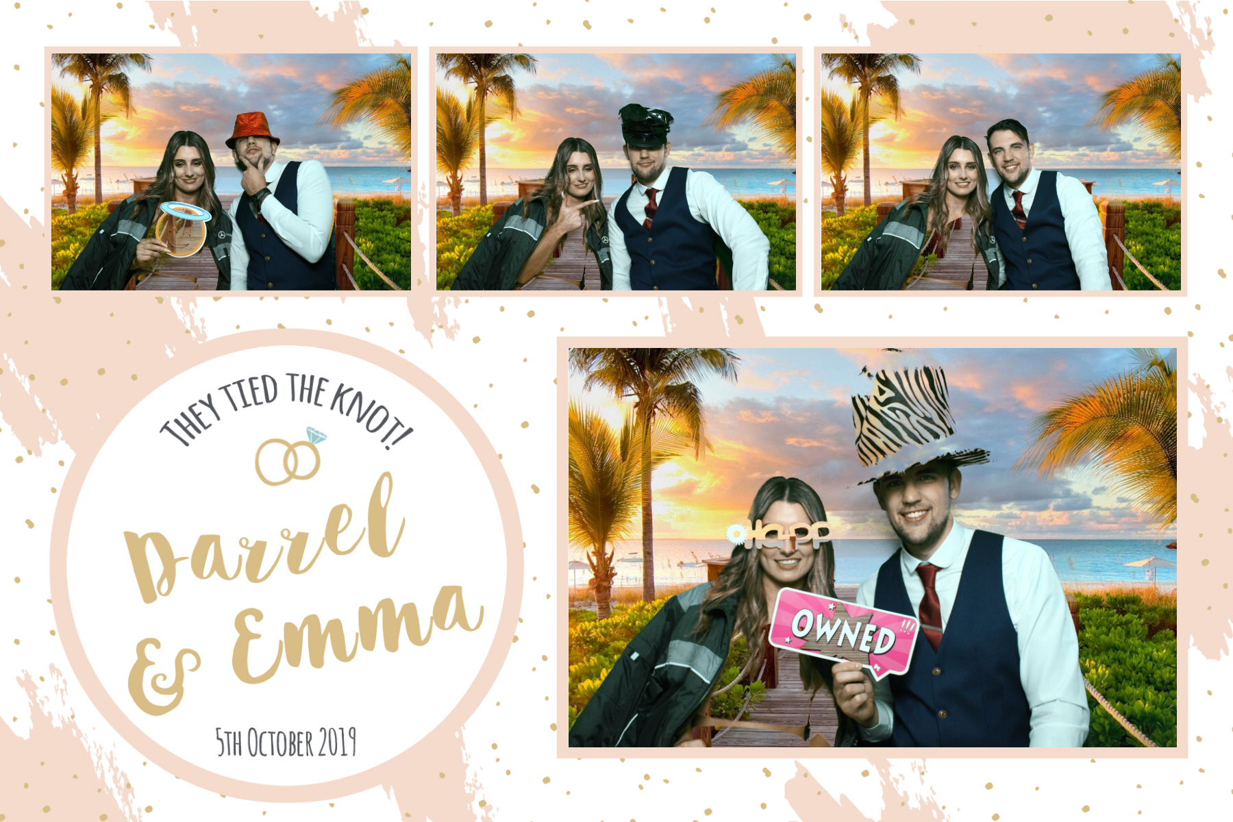 Darrel and Emma | View more photos from the event at gallery.blissbooth.co.uk/u/BlissBooth/Darrel-and-Emma